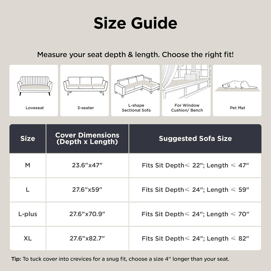 Bedsure Comfyfleece® Couch Covers for Dogs