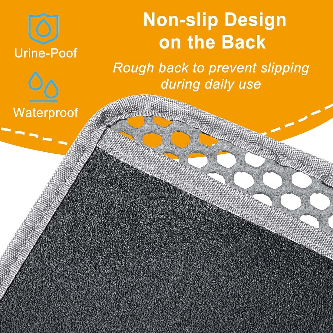 Cat Litter Mats-Extra Large 47''x36'' Litter Trapping Mat for Cat-XXL