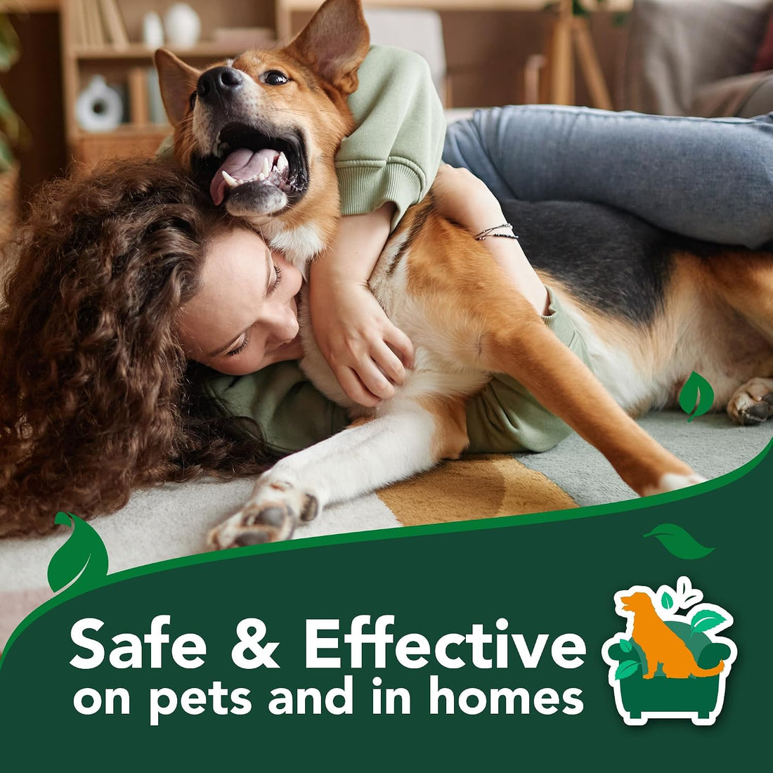 Vet's Best Indoor Flea & Tick Home Spray for Dogs, Plant-Based Spray