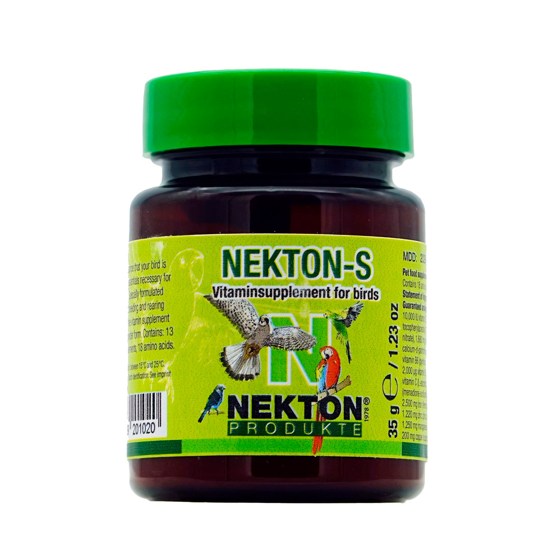 Nekton-S Multi-Vitamin for Birds, 35gm, (1.23 ounce)