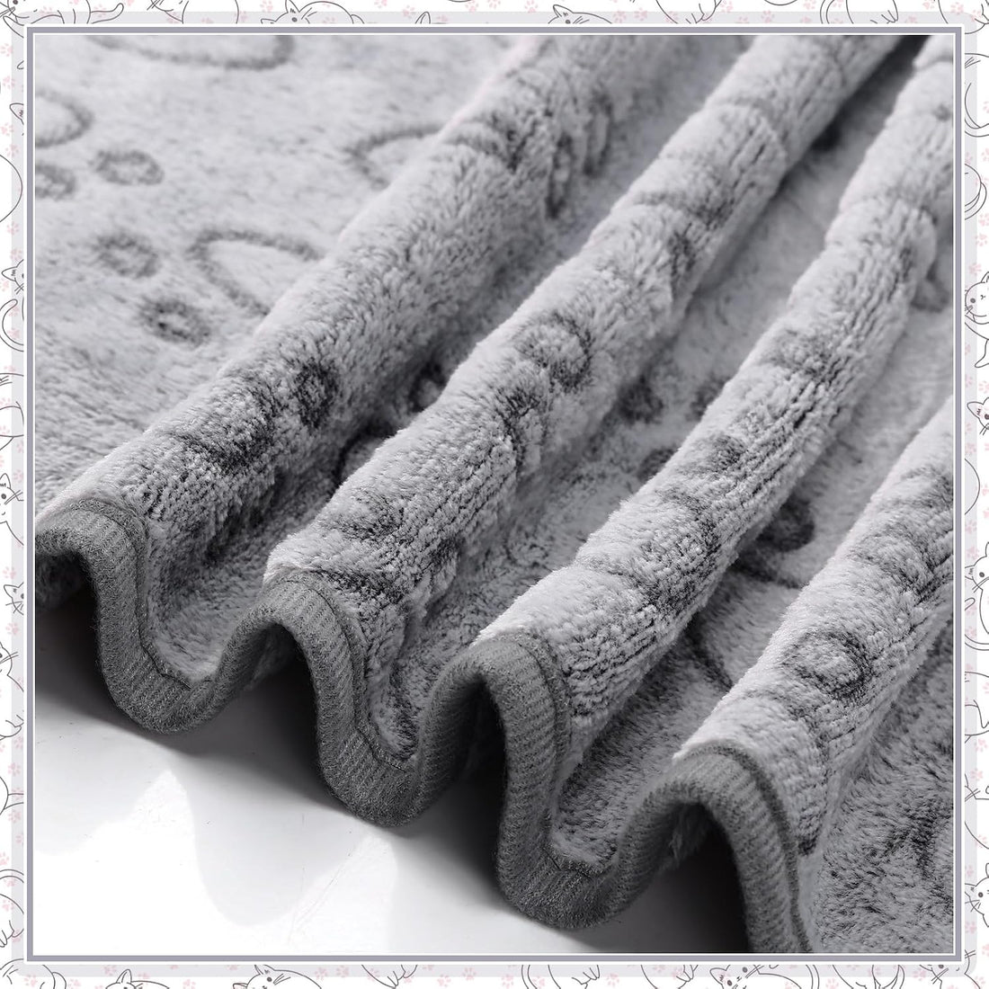 Tegeme 12 Pcs Puppy Blanket for Litter Dog Cat