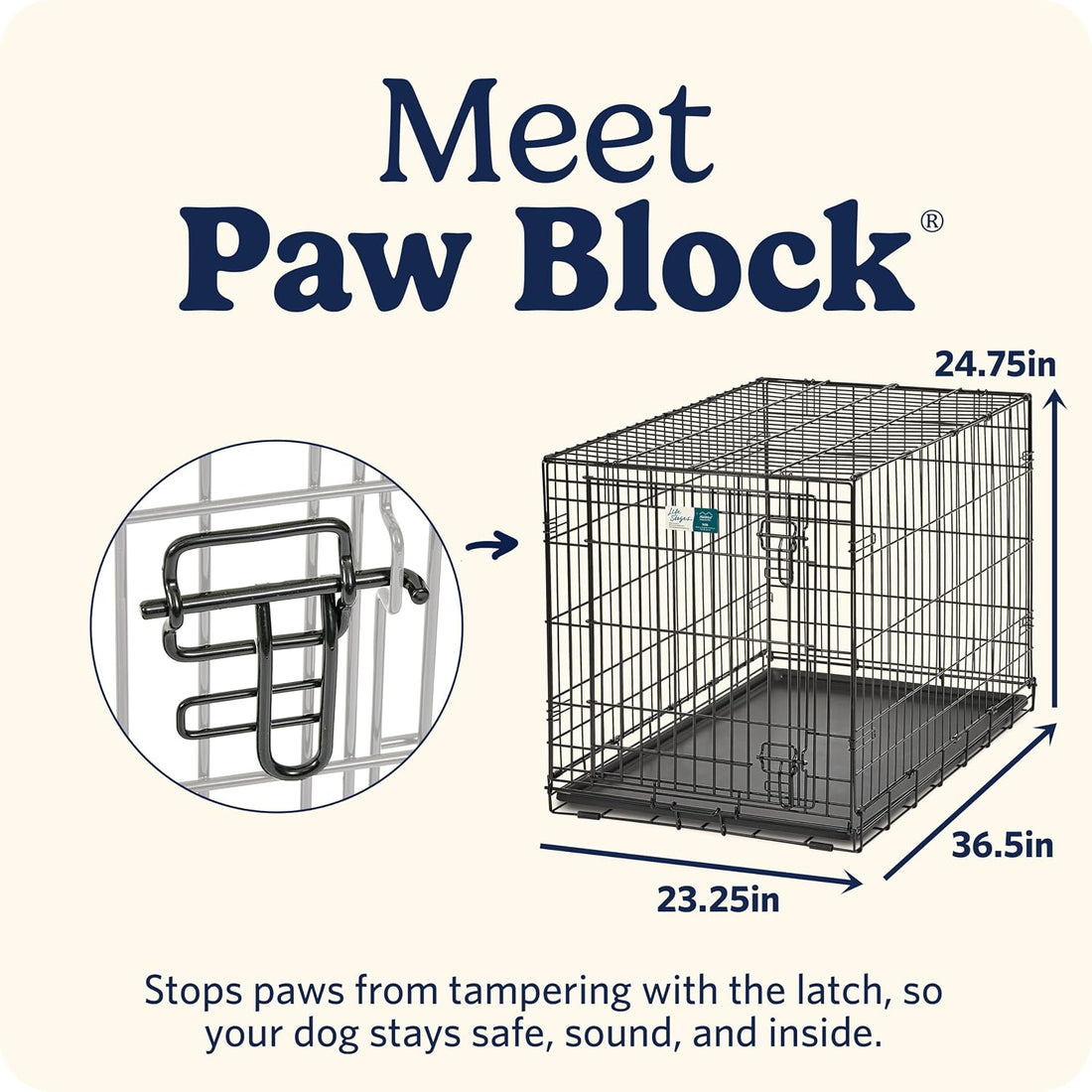 MidWest Homes for Pets Intermediate LifeStages Single Door 36-Inch