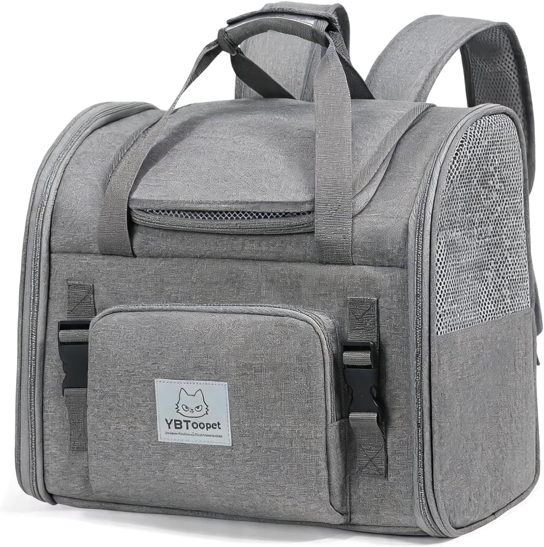 Cat Backpack Expandable, Cat Carrier for Travel & Hiking