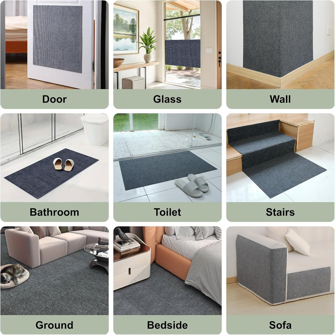 SREBAY Cat Scratch Couch Furniture Protector
