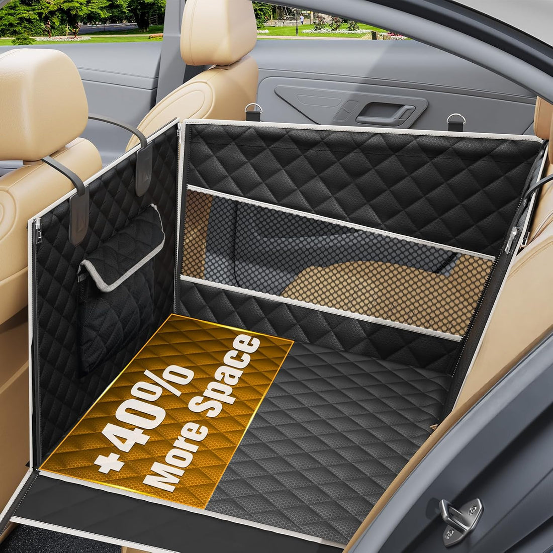 PETICON Dog Car Seat for Large Medium Dogs