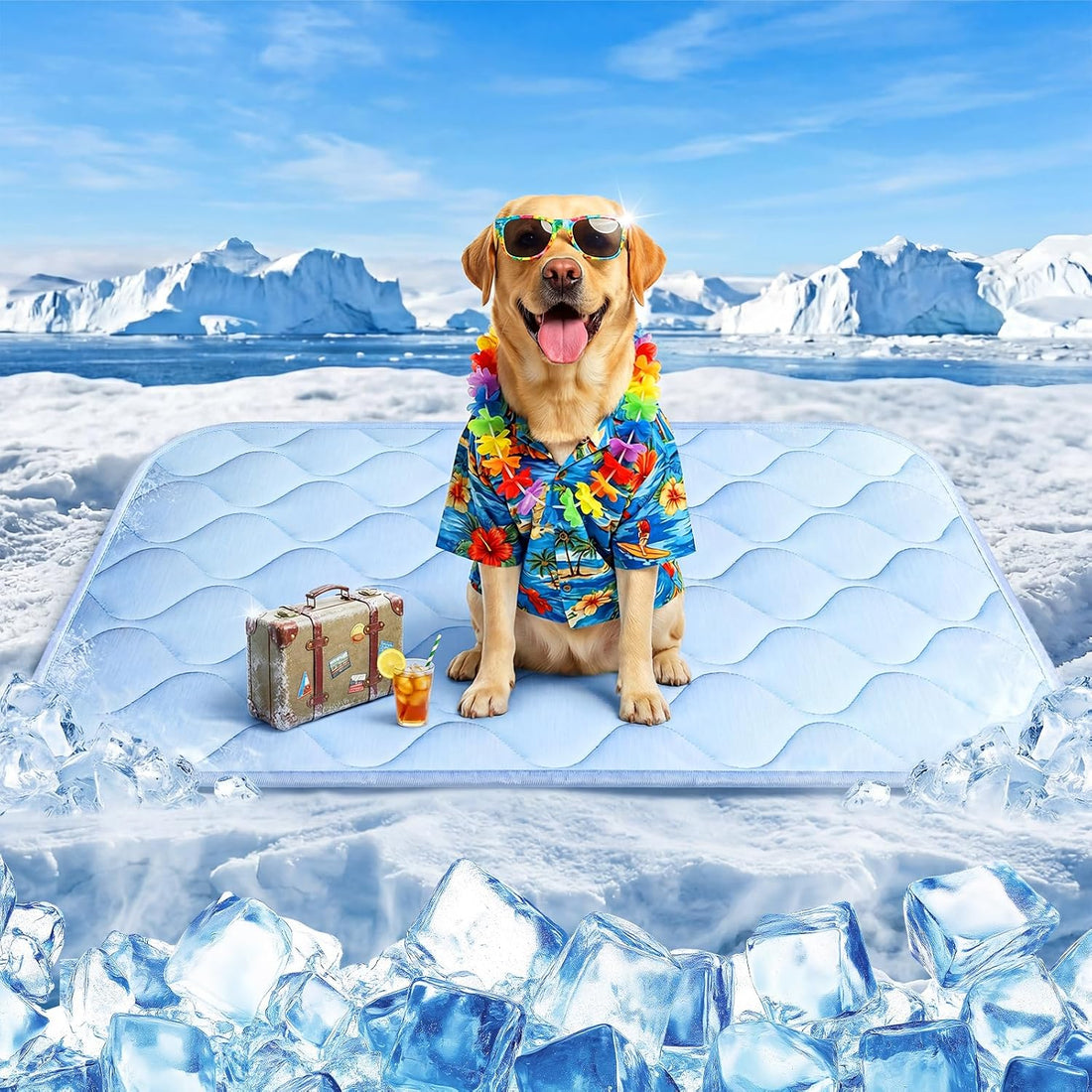 Dog Cooling Mat for Large Dogs