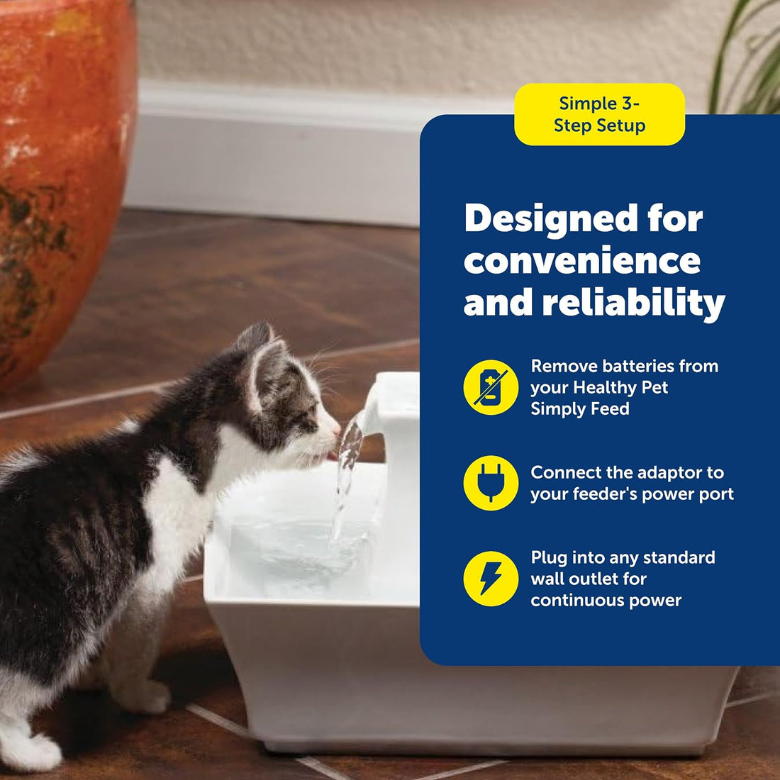 PetSafe Simply Feed Power Adapter for Automatic Dog and Cat Feeder