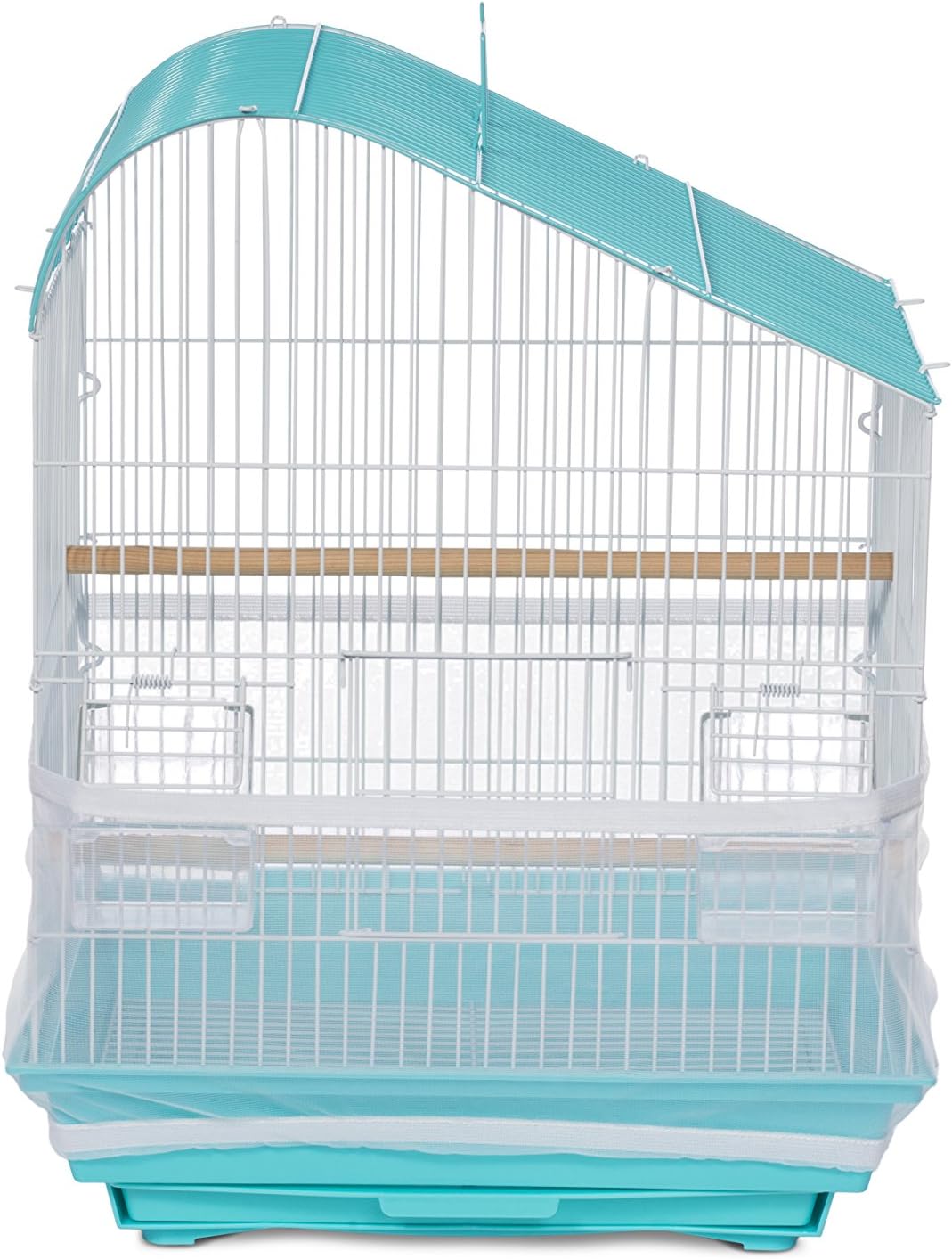 Prevue Pet Products 820W Mesh Bird Seed Catcher, White, Small/7"