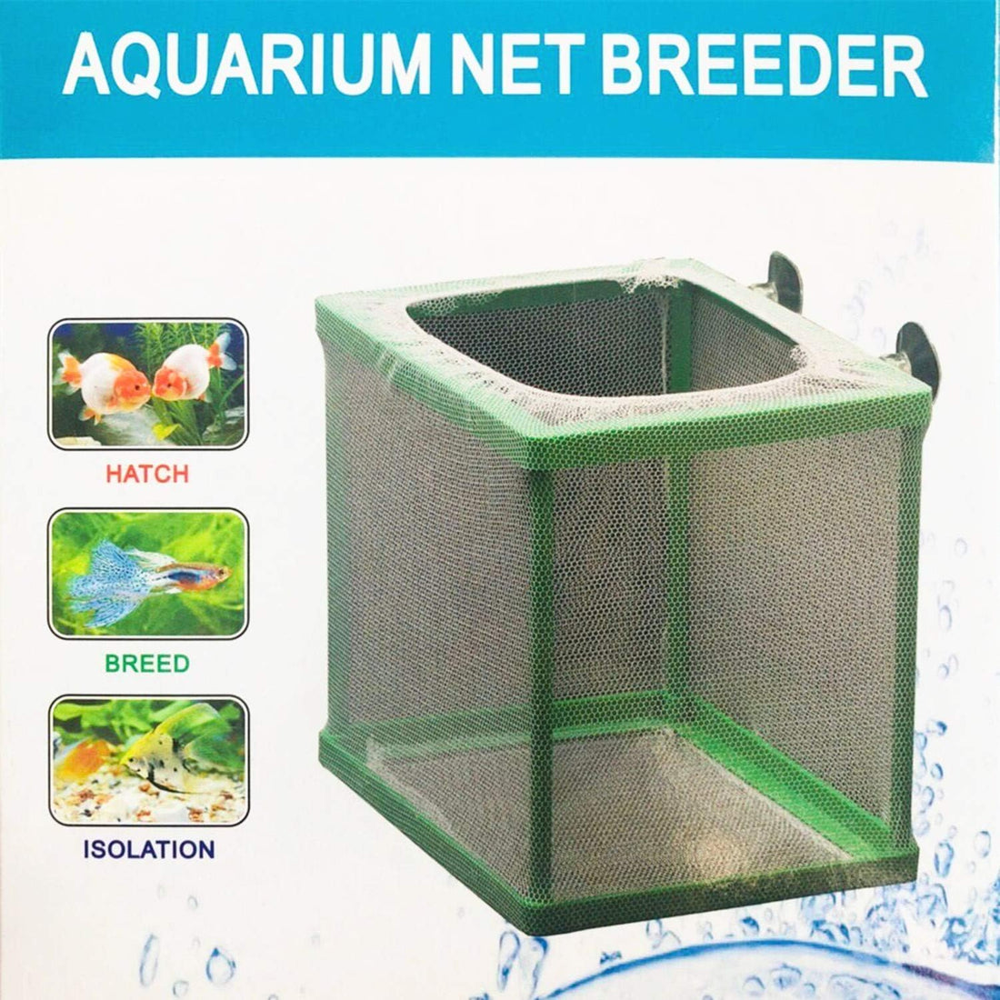 COMOK Fish Hatchery Breeder Box Aquarium Separation Net Nylon