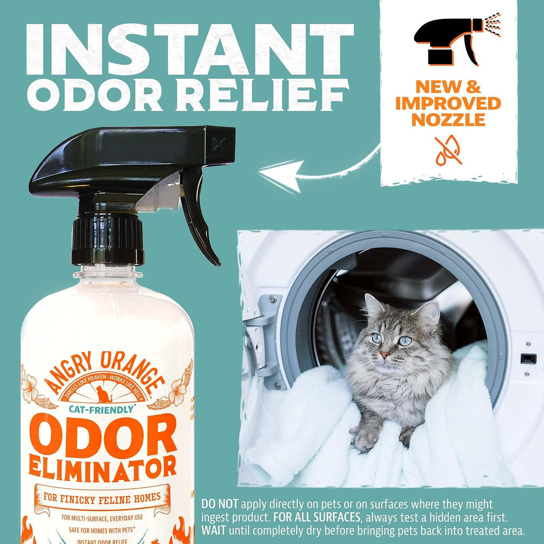 Angry Orange Pet Odor Eliminator Spray