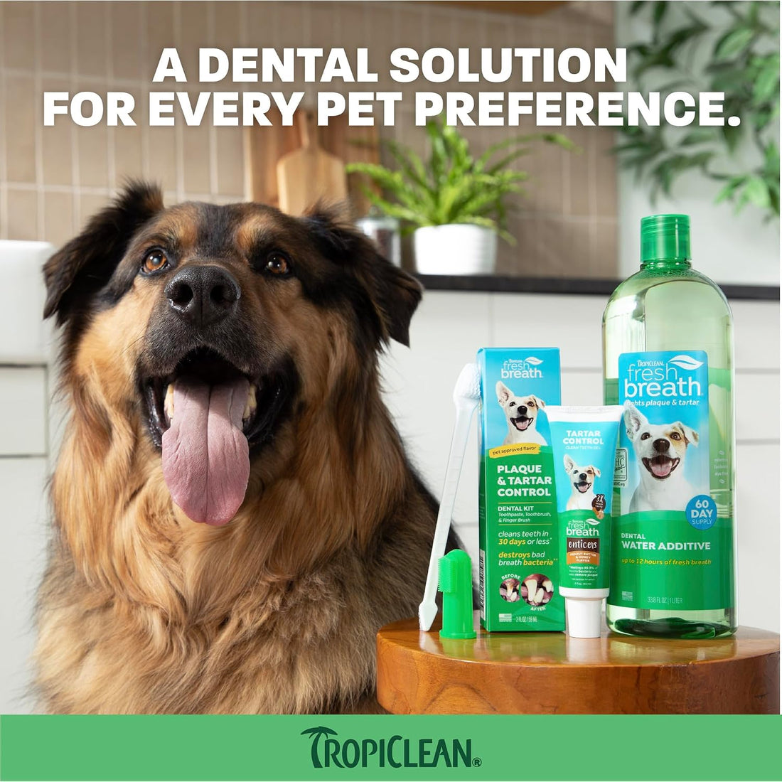 TropiClean Fresh Breath Dog Toothpaste Gel