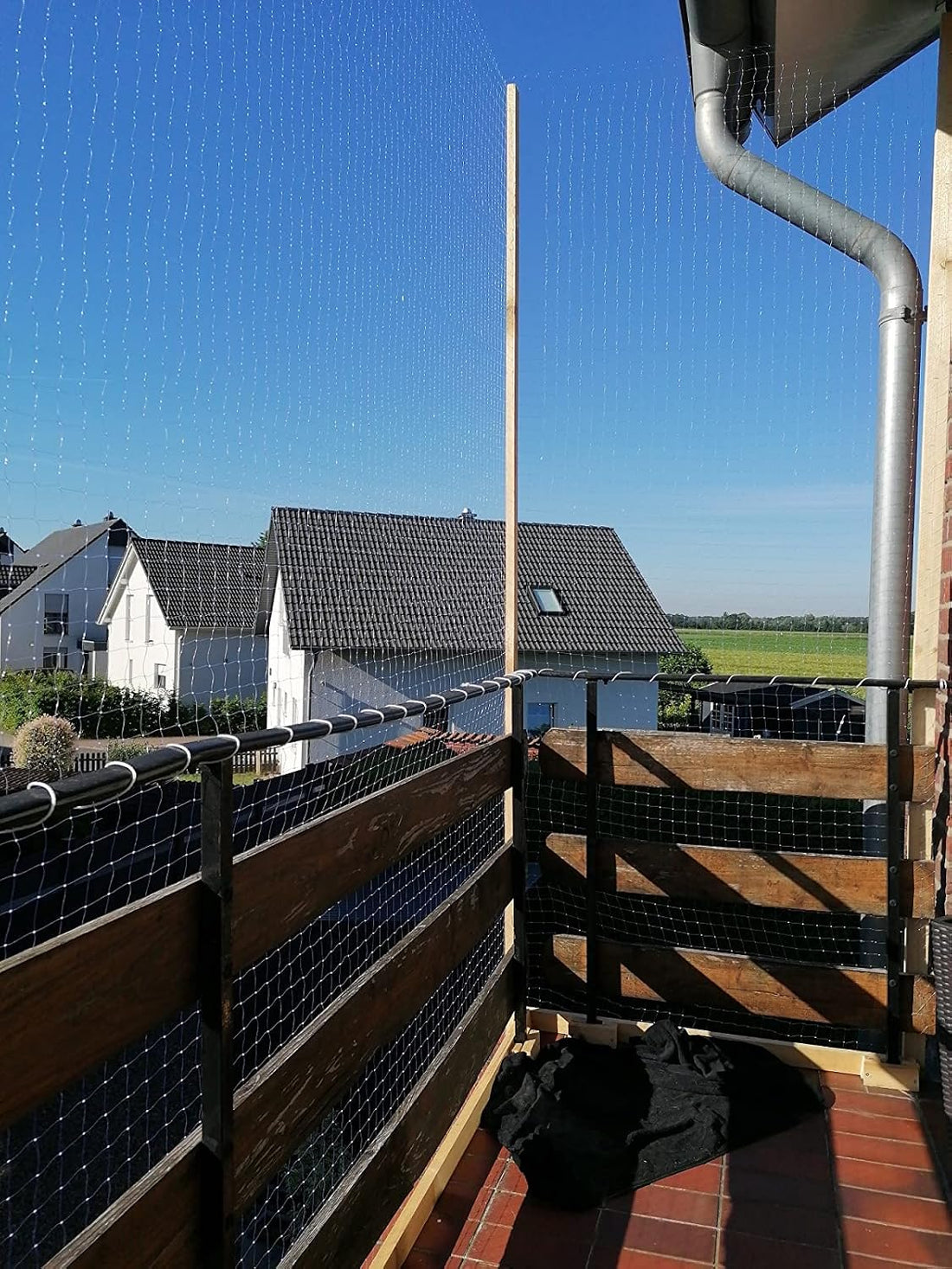 Cat Netting 10 * 13ft Cat Anti-Fall Net Duralble Nylon Balcony Screen