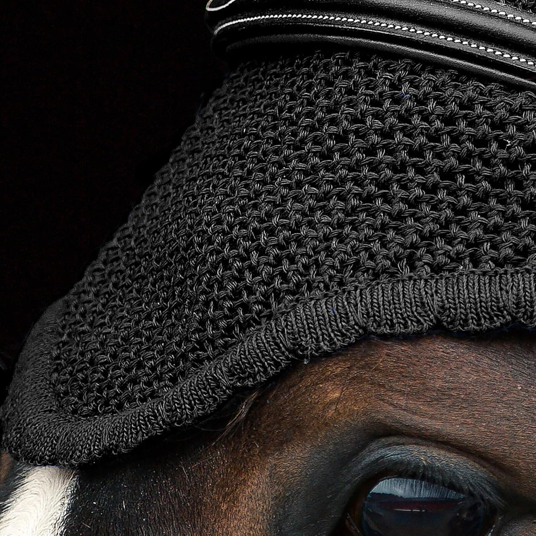 Horze Horse Ear Bonnet, Breathable, Secure Horse Fly Mask with Ears