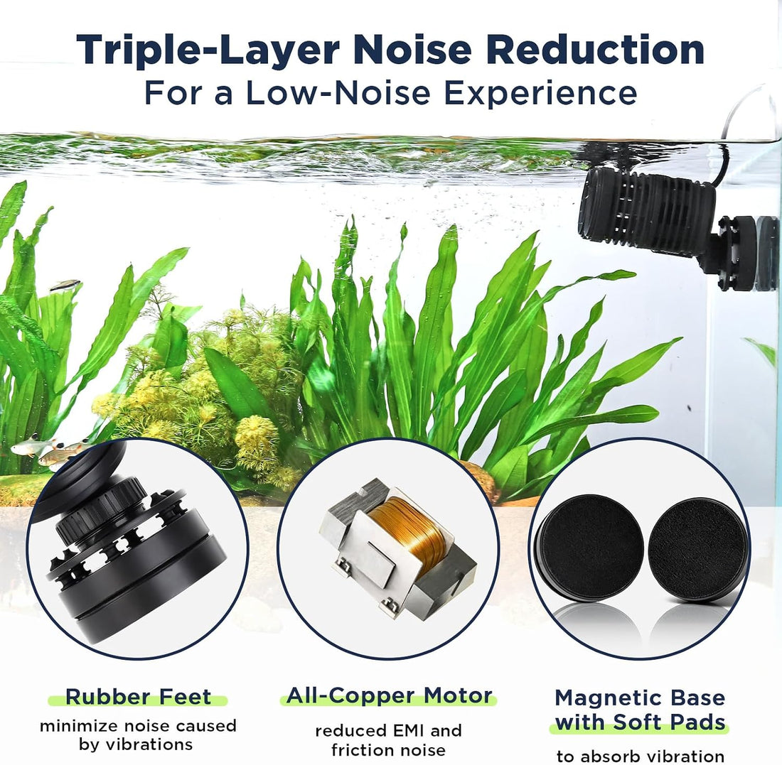 hygger 2114GPH Aquarium Wave Maker