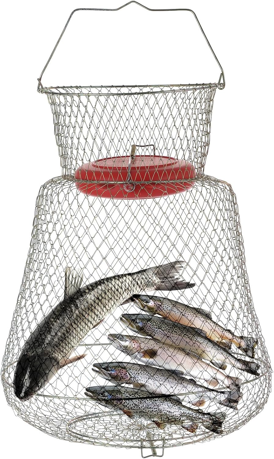 Floatable Galvanized Steel Wire Fish Basket