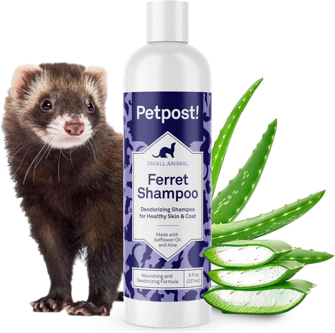 Petpost | Ferret Shampoo. Deodorizing & Moisturizing Formula