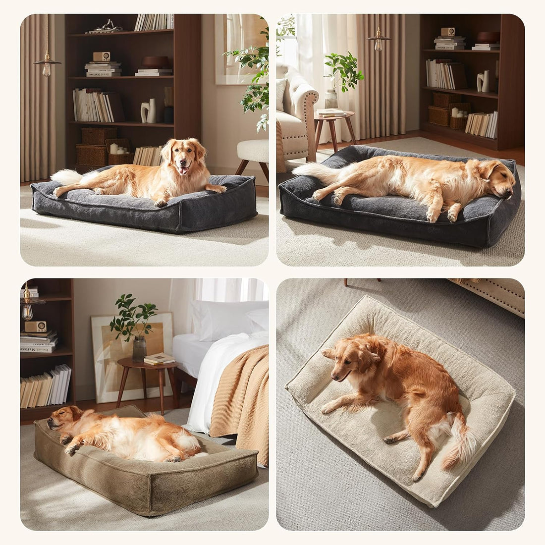 FURTIME Orthopedic Dog Bed Medium Size Dog
