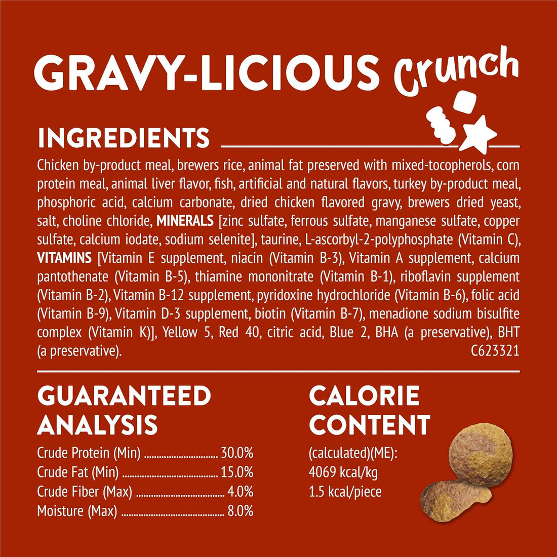Purina Friskies Party Mix Gravy-Licious Crunch Chicken and Gravy