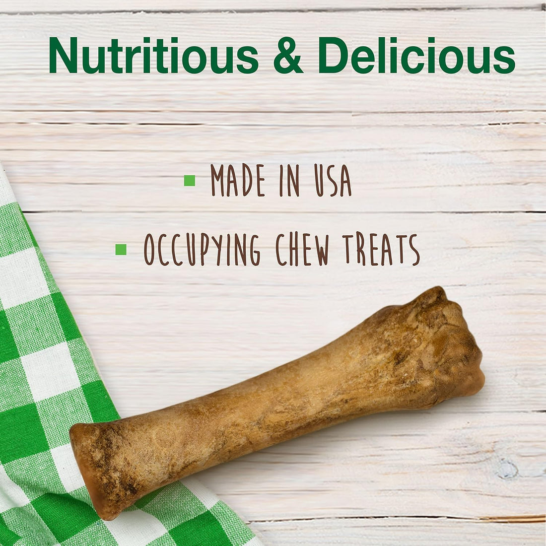 Nylabone Healthy Edibles Dog Treats, Bacon Flavor, X-Large, 2 Count