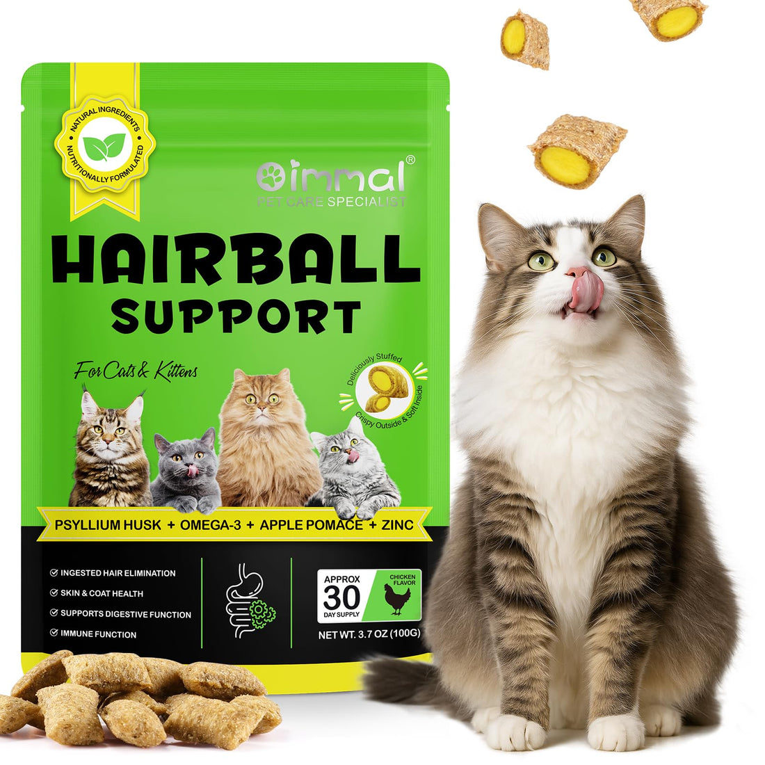 Hairball Treatment for Cats & Kittens