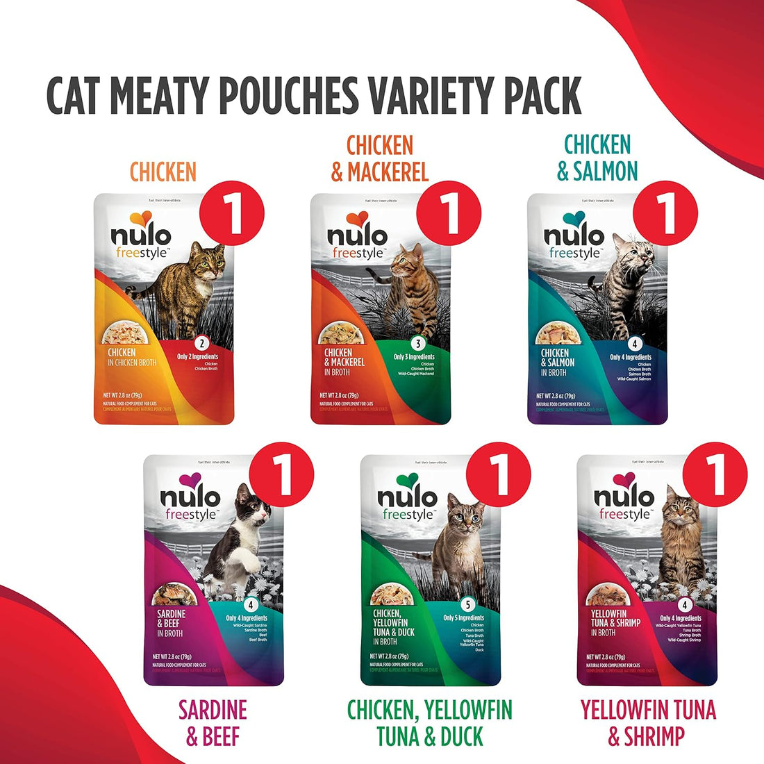 Nulo Freestyle Cat & Kitten Wet Cat Food Pouch
