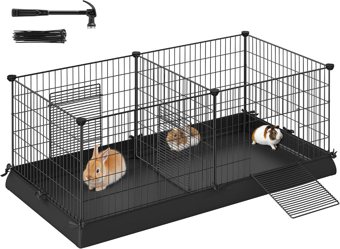 SONGMICS Pet Playpen, Small Animal Cage