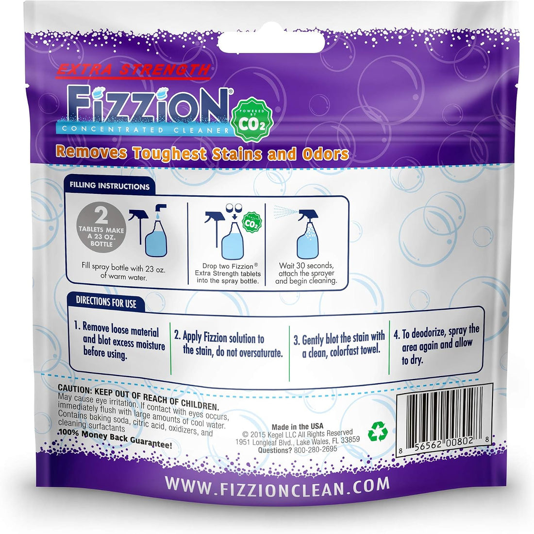 Fizzion Pet Stain and Odor Extra Strength Eliminator
