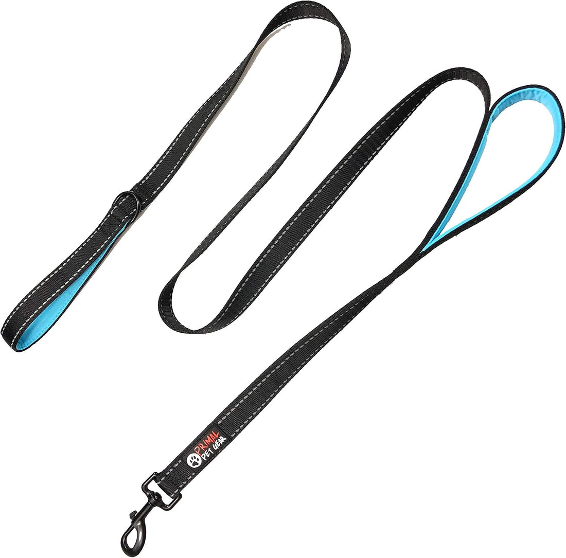 Primal Pet Gear Dog Leash 6ft Long,Traffic Padded Two Handle,Heavy