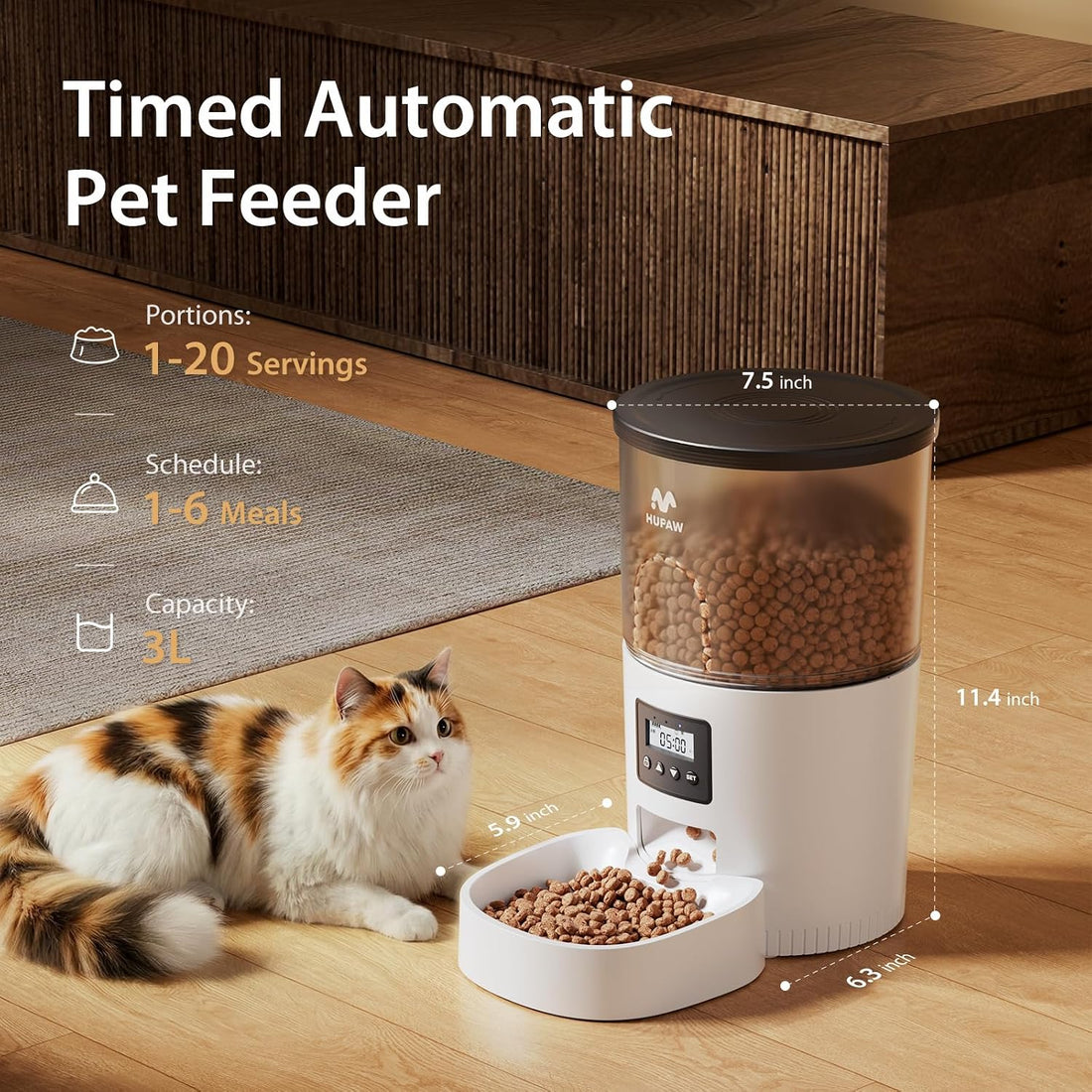 IMIPAW Automatic Cat Feeders