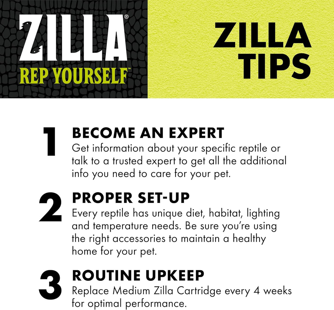 Zilla Aquatic Reptile Internal Filter for Turtles and Amphibians