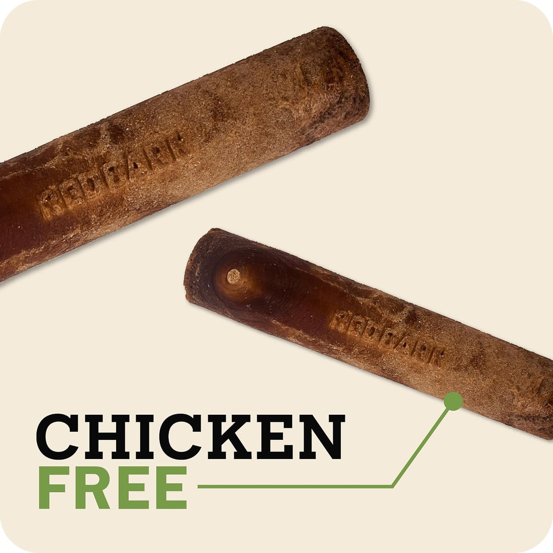 Redbarn Dur-A-Bulls Medium Sticks Hickory Flavor, Natural Dog Chew