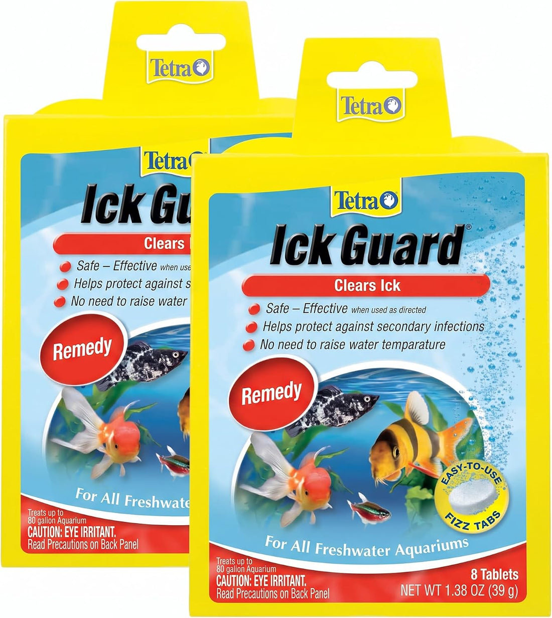 Tetra Ick Guard Conditioning Remedy for Fish, 8 Count