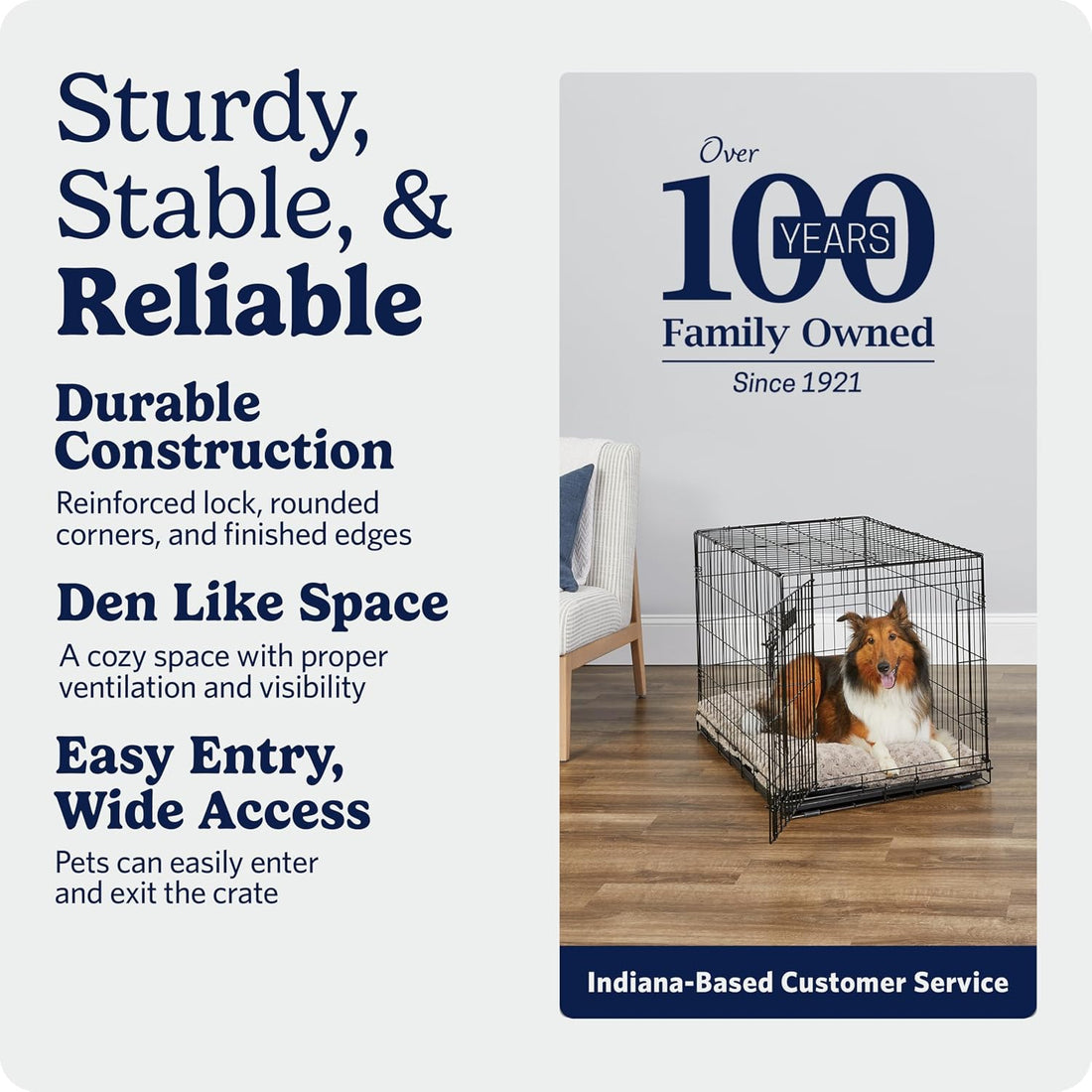 MidWest Homes for Pets 36-Inch iCrate for Medium-Large Breeds