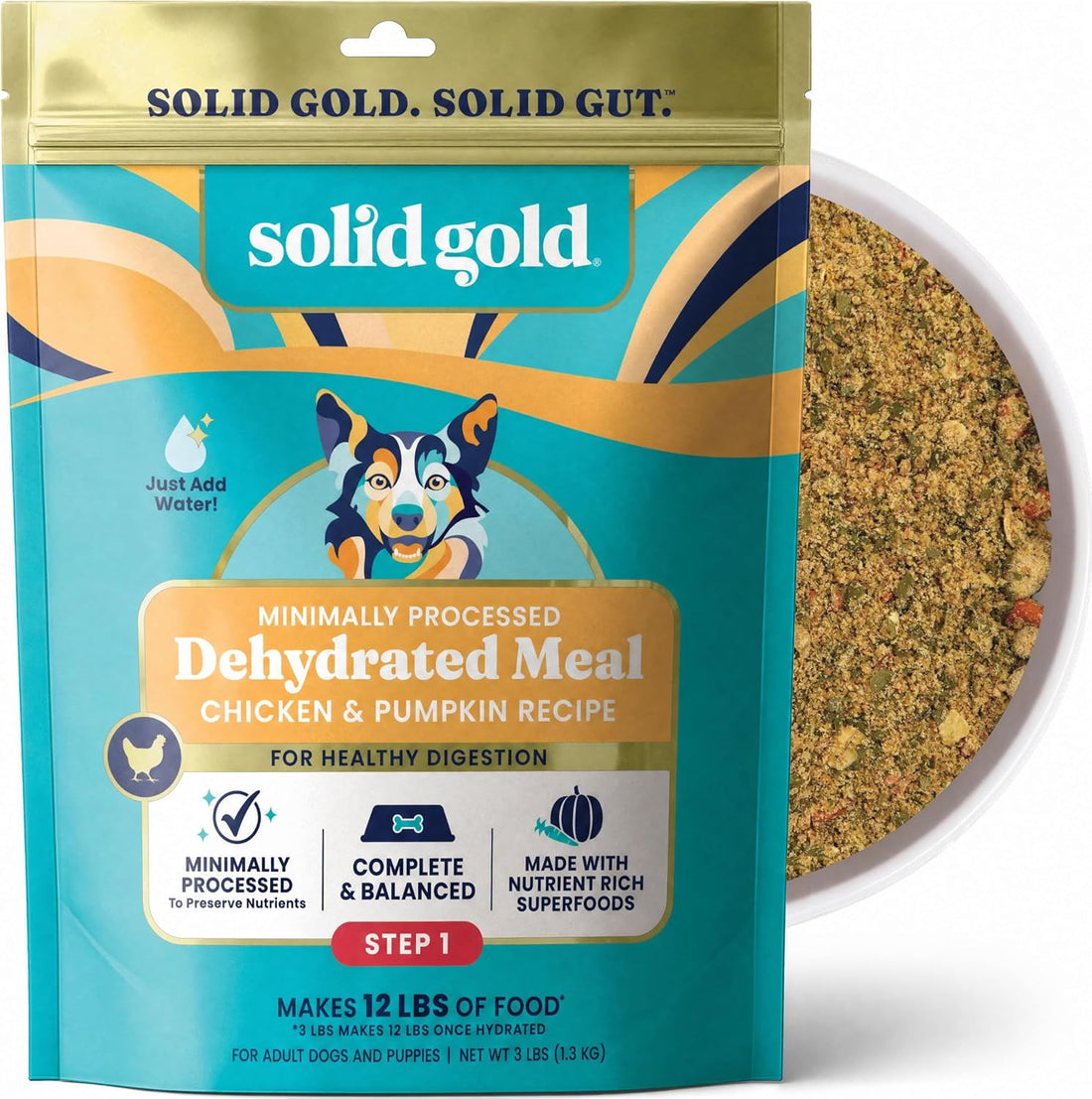 Solid Gold Dehydrated Chicken & Pumpkin Dog Food