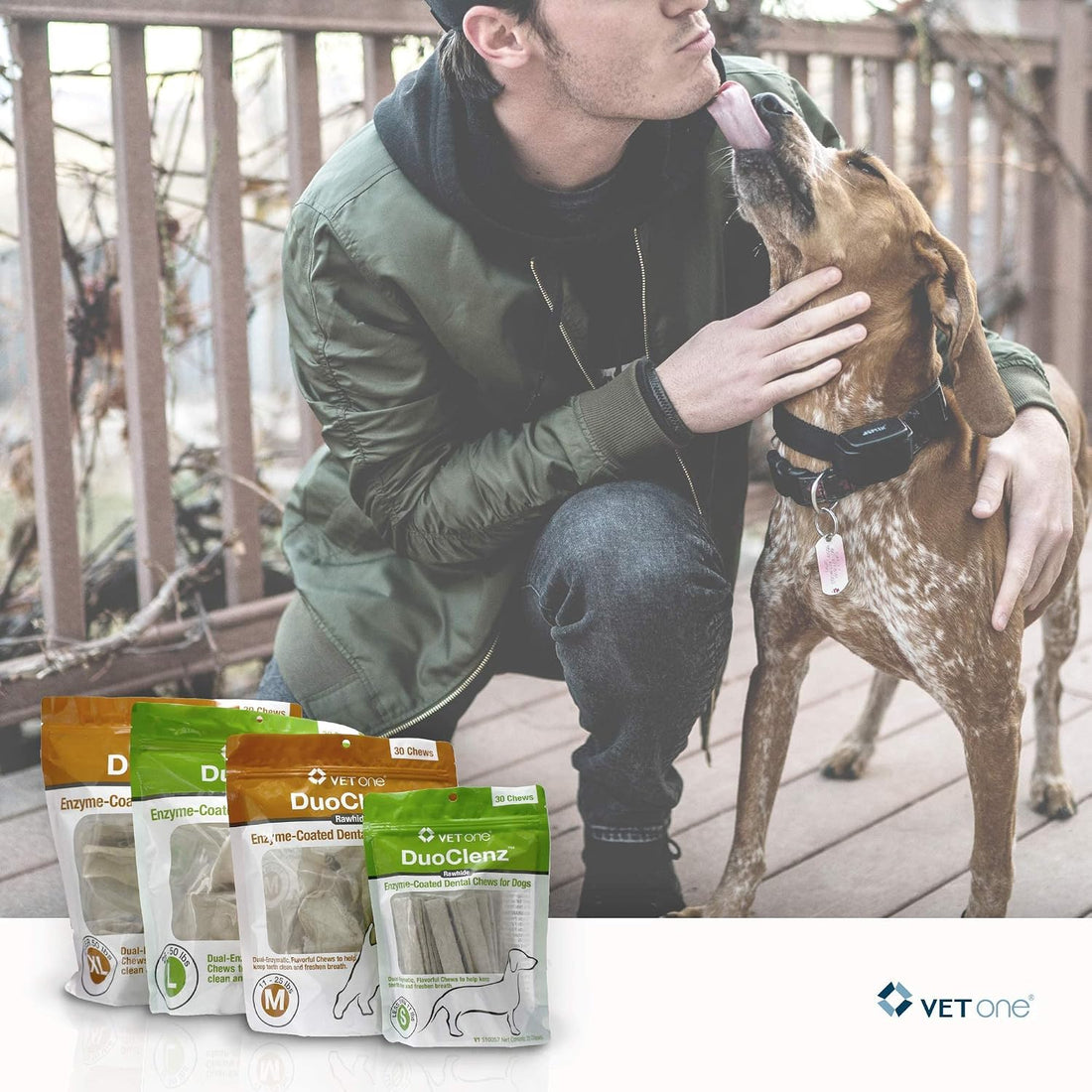 VetOne DuoClenz Dental Chews for Dogs