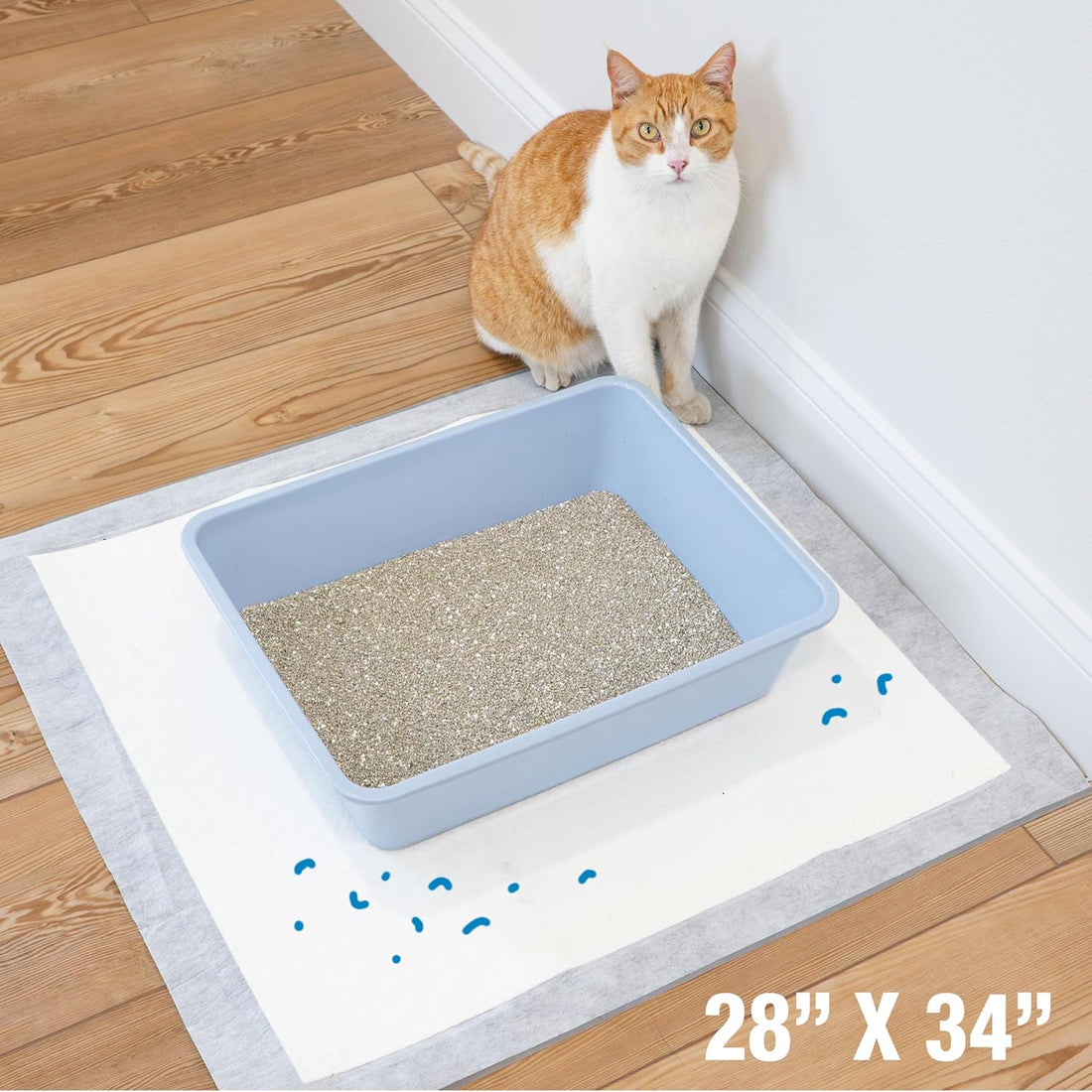 Four Paws Wee-Wee Cat Pads, Fresh Scent, 10 Count