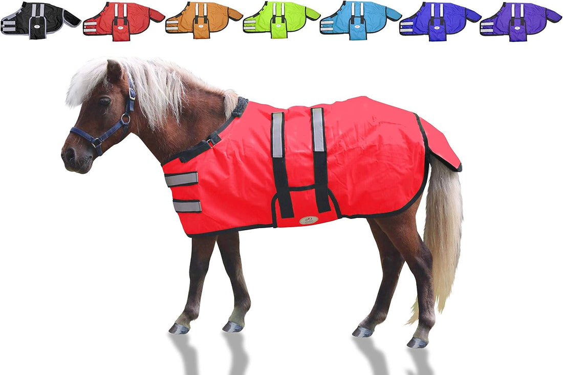 Derby Originals Mini Horse & Foal Winter Turnout Blanket – Reflective