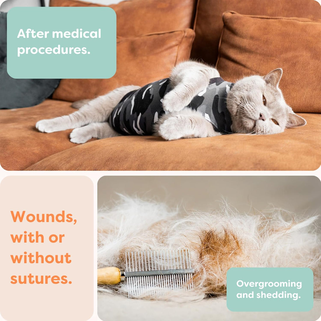 Suitical Recovery Suit for Cats