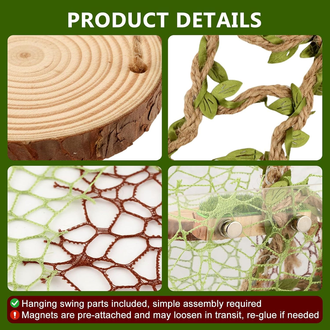 Jumping Spider Enclosure Accessories Kit