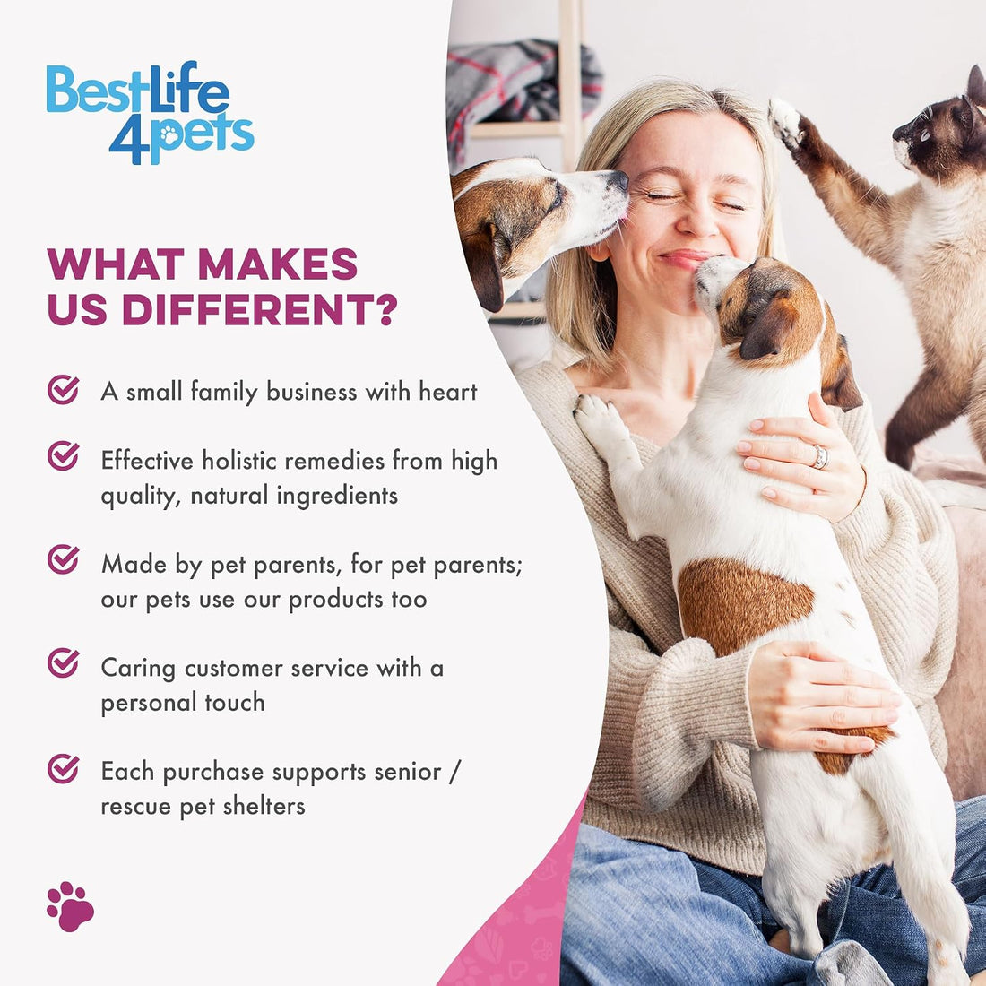 BestLife4Pets Cat Weight Gainer & Thyroid Support - 400 Pills