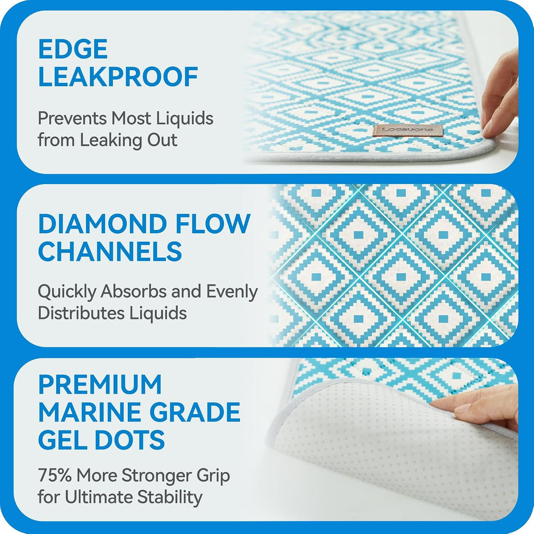 Loesuona Washable Pee Pads for Dogs