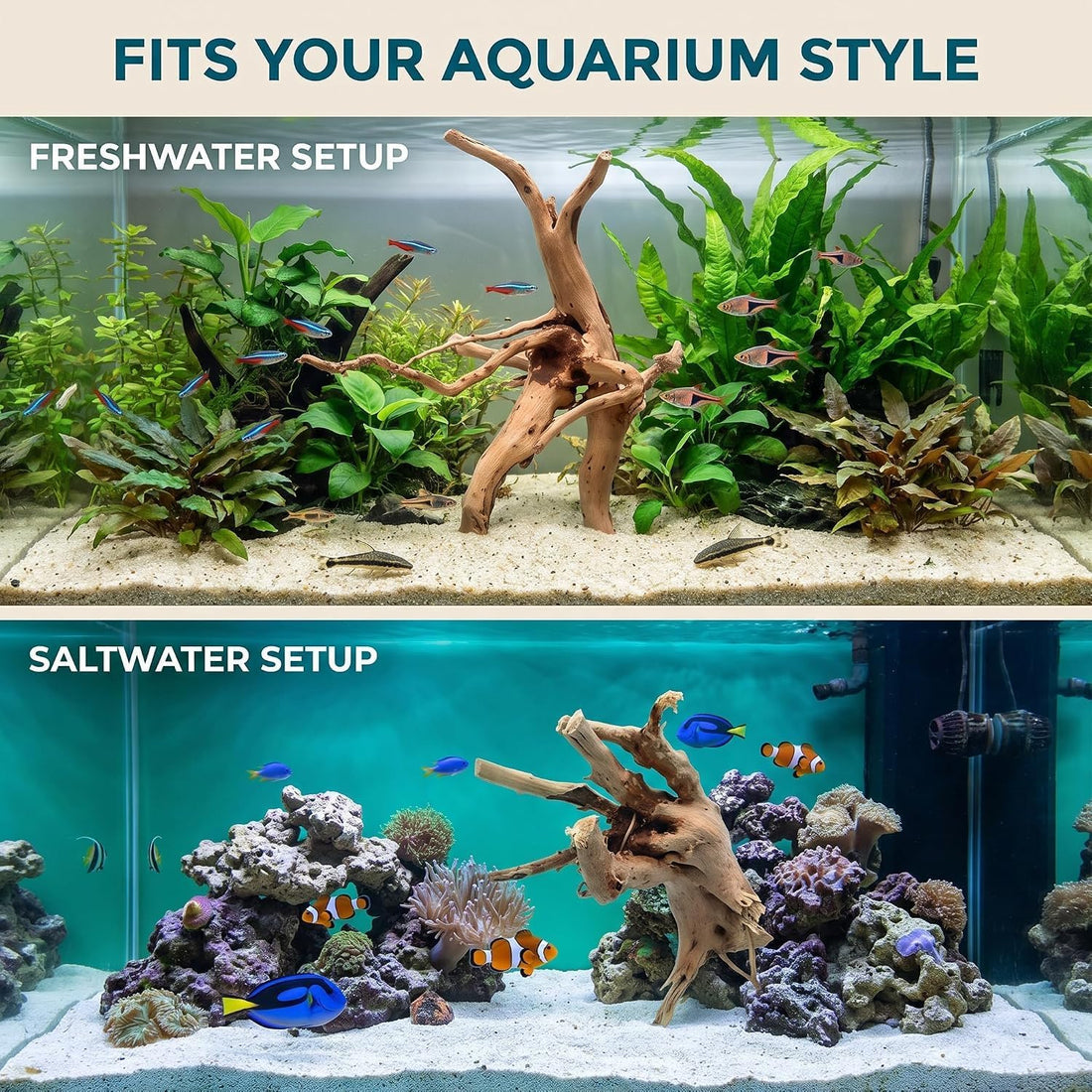 1 Pc Natural Driftwood for Aquarium