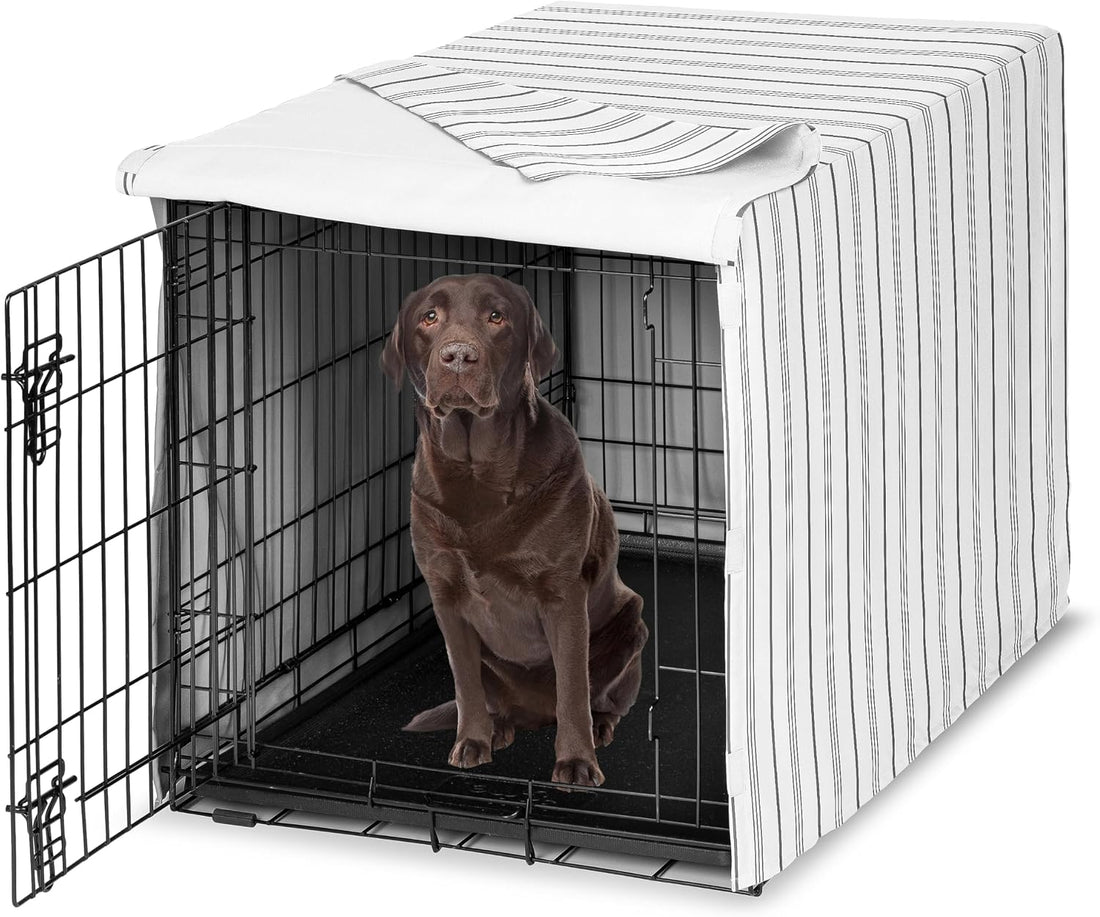 Sweet Jojo Designs 42in. Medium/Large Dog Crate Cover Pet Cage