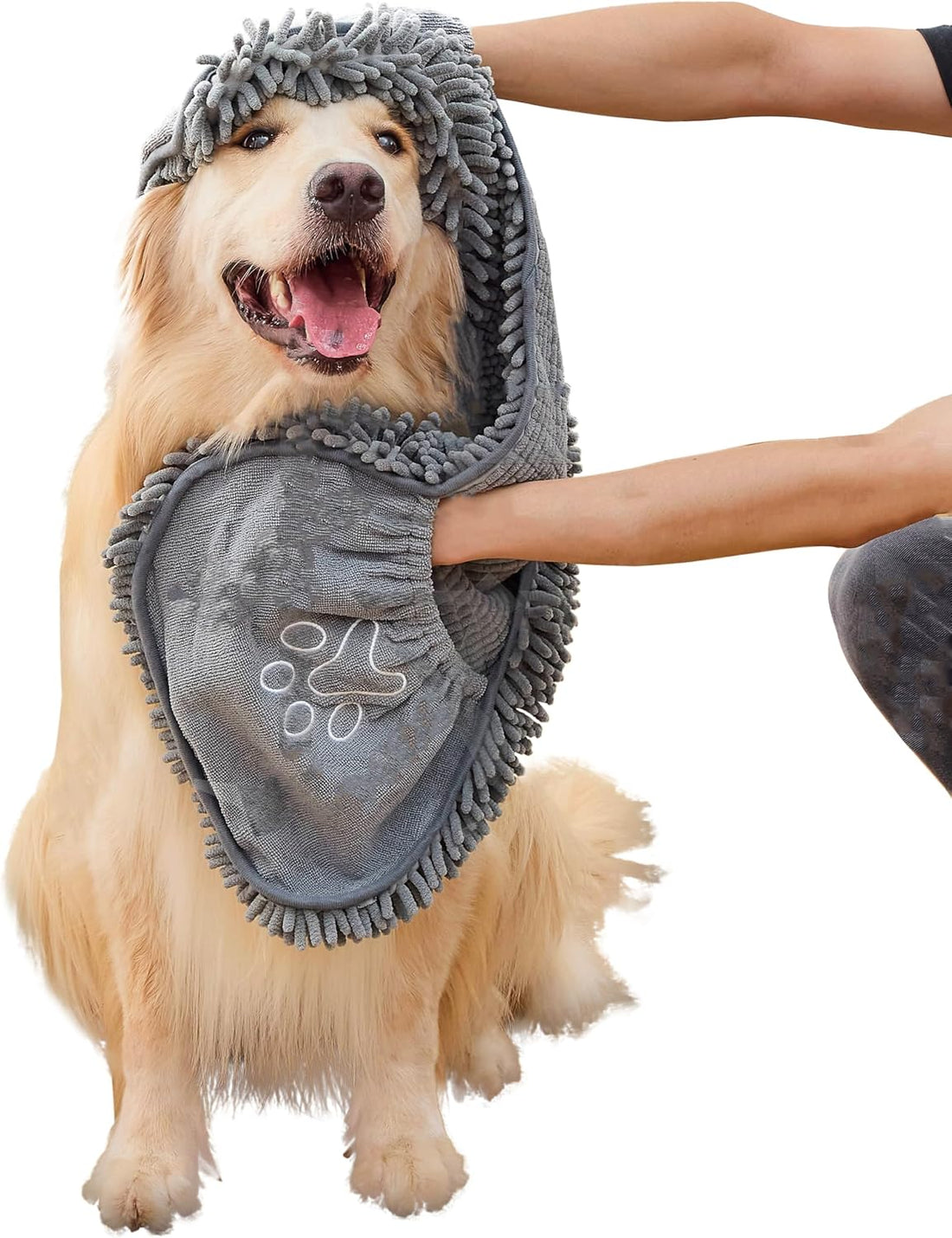 Dog Towel for Drying Dogs, Absorbent Microfiber Bath Towel