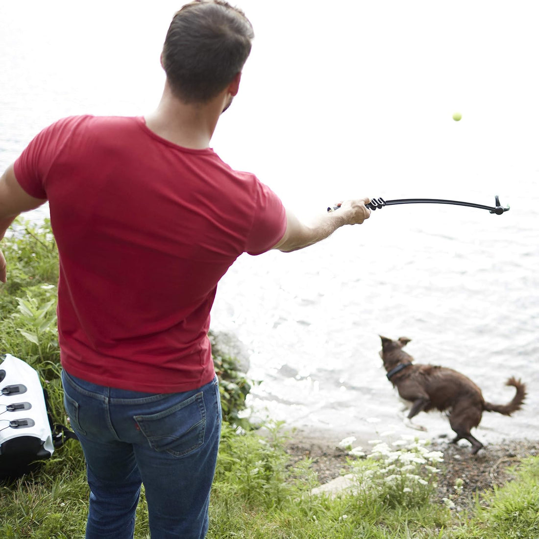 Franklin Pet Supply FETCH-IT LAUNCHER Tennis Ball Thrower