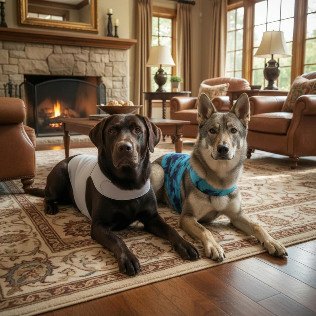 Dog & Cat Surgery Recovery Suit and Anxiety Wrap