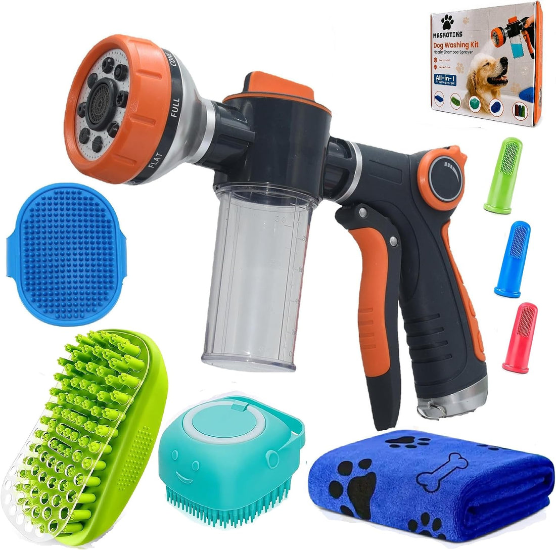 Dog Washing Hose Attachment,All in One Dog Bath Attachment
