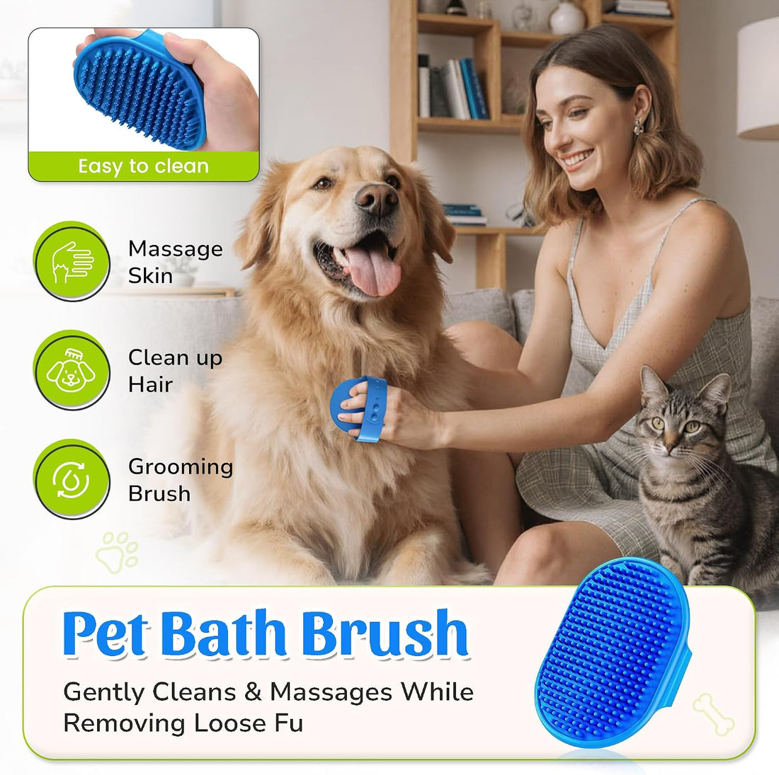 Dog Washing Hose Attachment,All in One Dog Bath Attachment