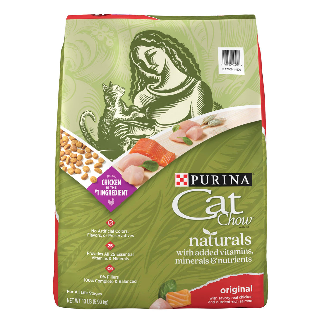 Purina Cat Chow Naturals With Added Vitamins