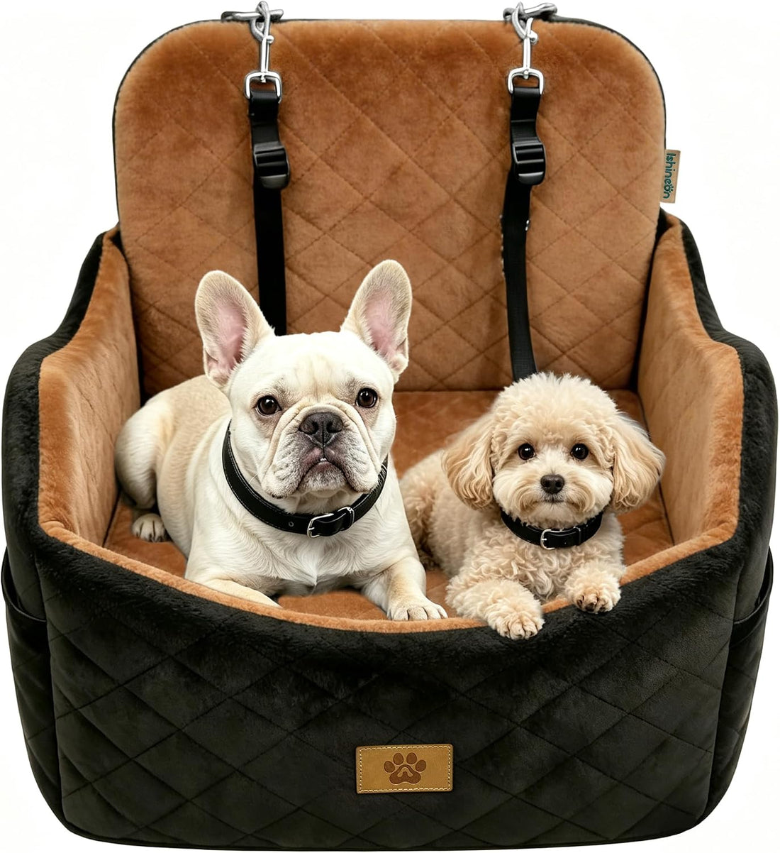 Dog Car Seat for Smal Dogs Up to 35lb,Machine Washable Dog Booster